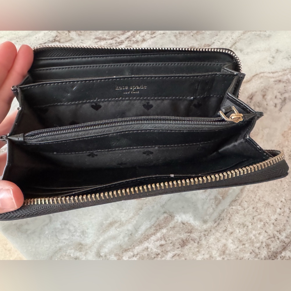 Kate Spade Black Wallet - Picture 4 of 4
